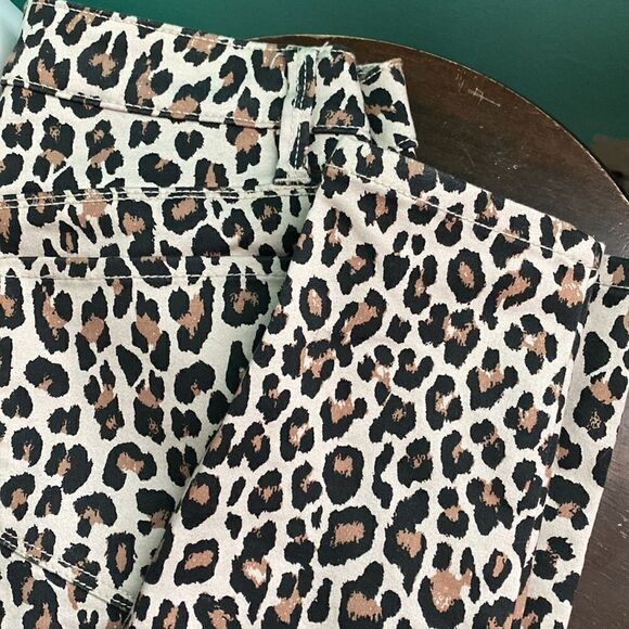 DESIGN Lab Leopard Print Pants - Picture 3 of 4